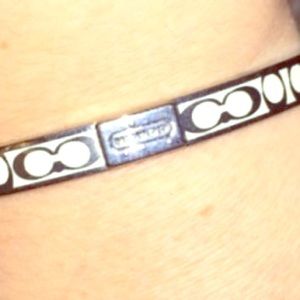 Coach bangle bracelet.